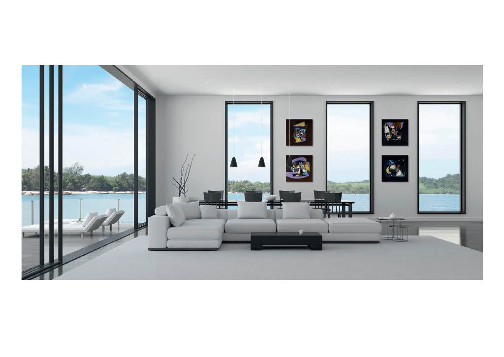 Gemäldeserie ZYKLUS LEBEN – 28 Ölgemälde