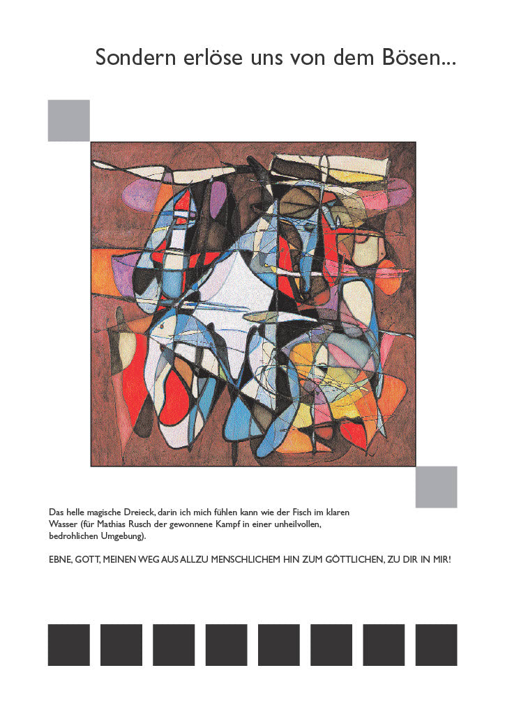 Gemäldeserie Vater Unser – 13 Ölgemälde (Unikat)