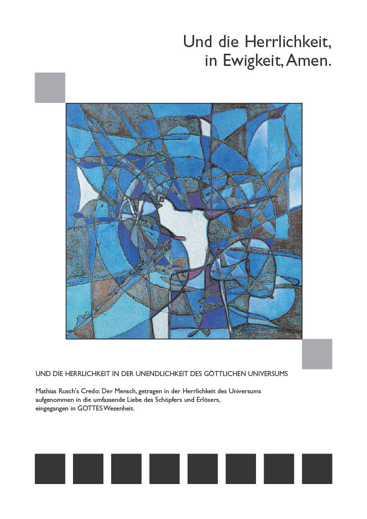 Gemäldeserie Vater Unser – 13 Ölgemälde (Unikat)