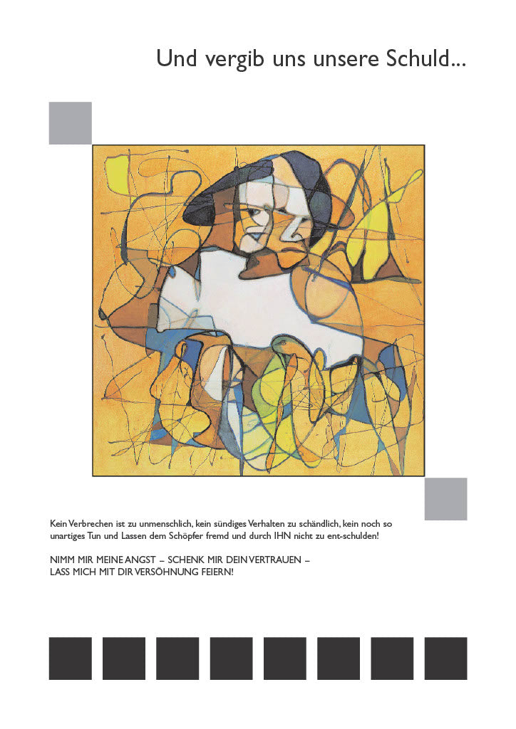 Gemäldeserie Vater Unser – 13 Ölgemälde (Unikat)