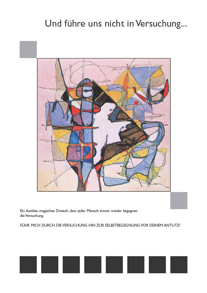 Gemäldeserie Vater Unser – 13 Ölgemälde (Unikat)